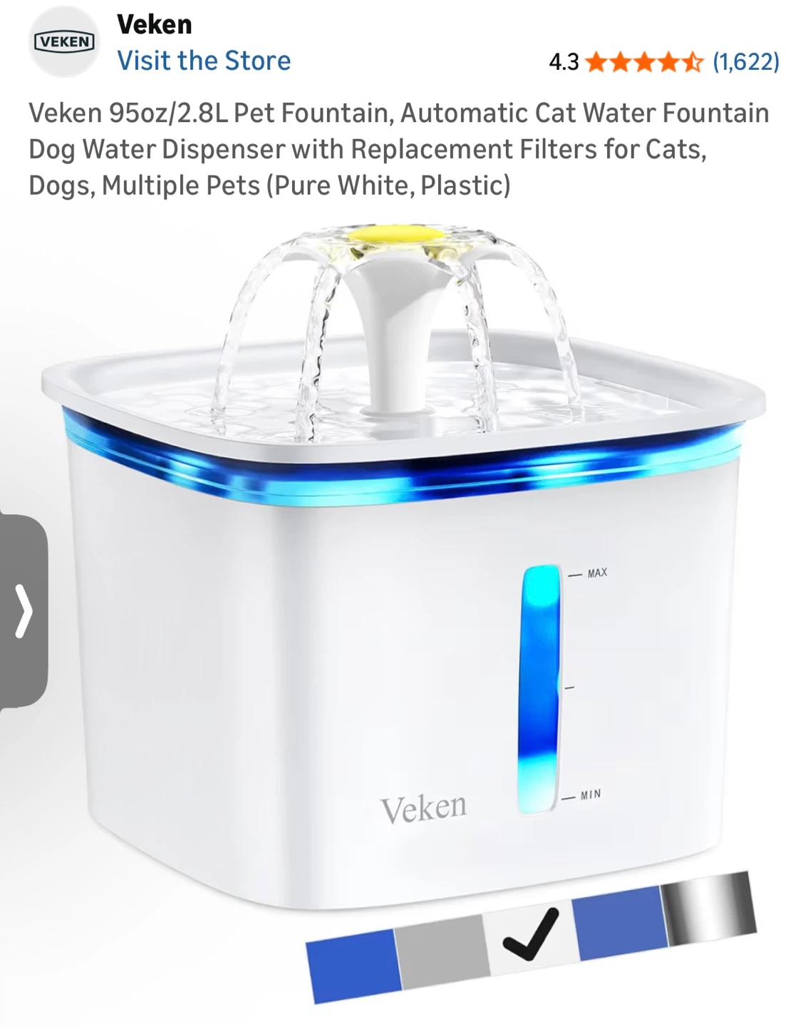 Pet Drinking Fountain