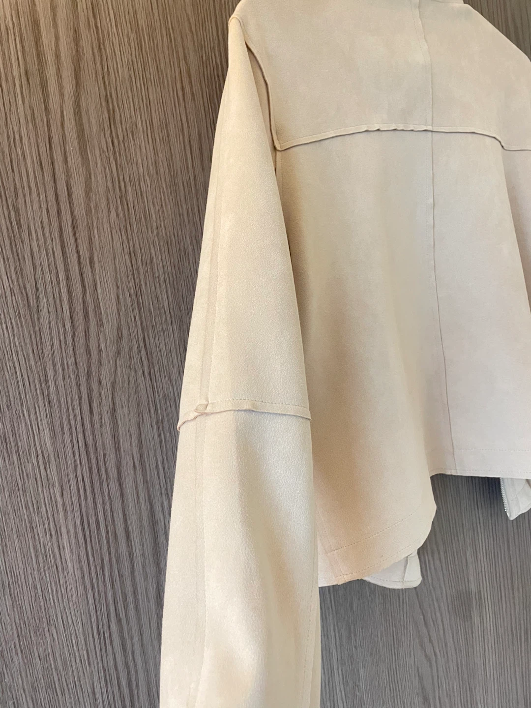 Cropped Jacket Soft Creamy color - photo 2