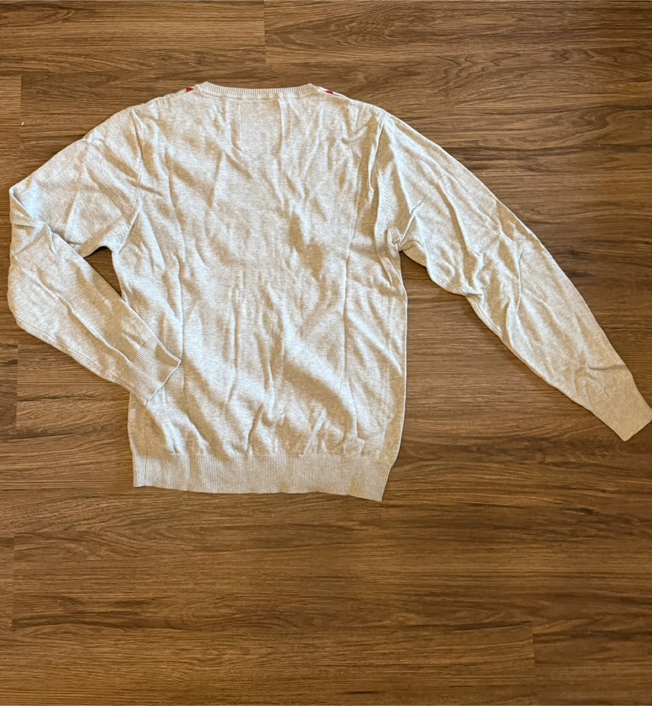 DISSIDENT Argyle V-Neck Sweater - Medium - photo 4
