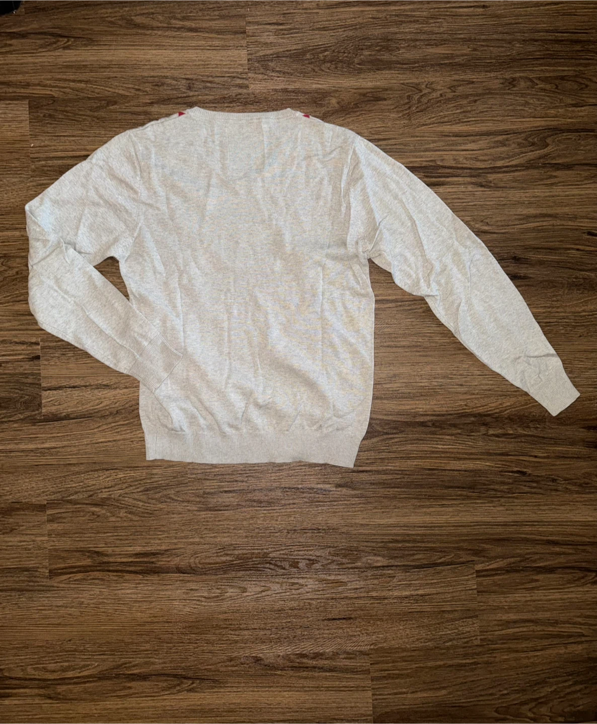 DISSIDENT Argyle V-Neck Sweater - Medium - photo 3