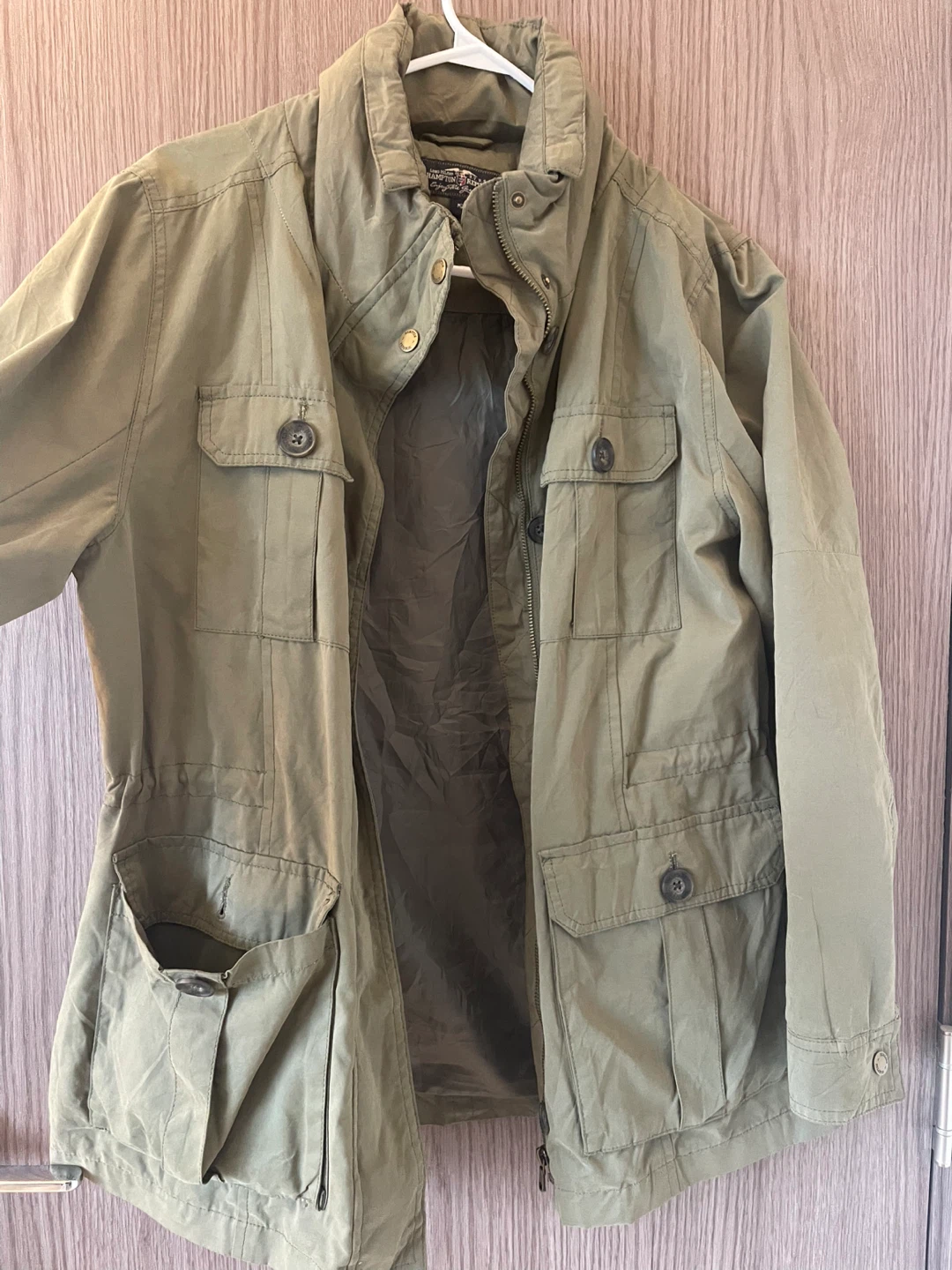 Hampton Republic Green Utility Jacket Size M