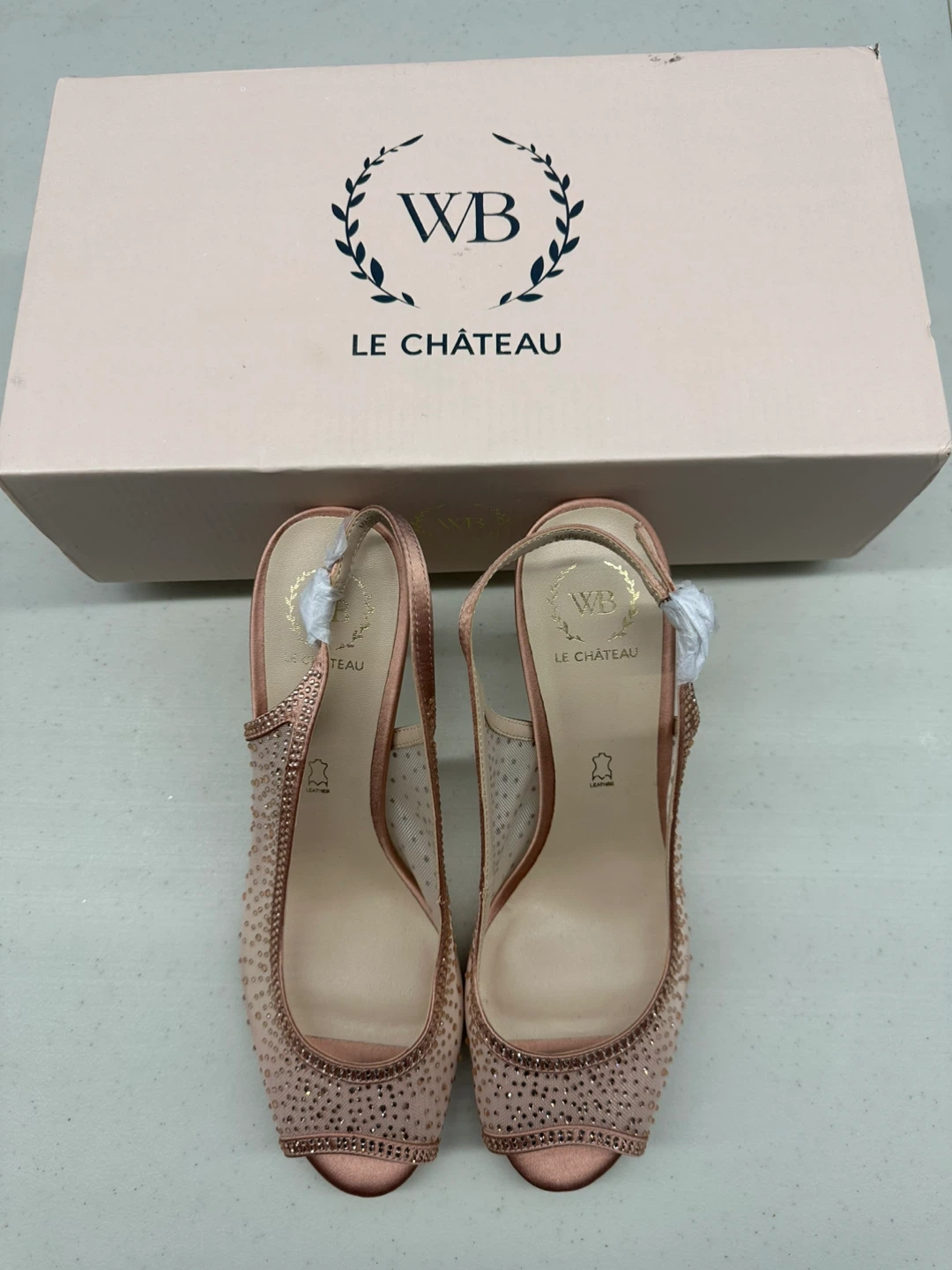 *New* Ladies Blush Heels - Size 8