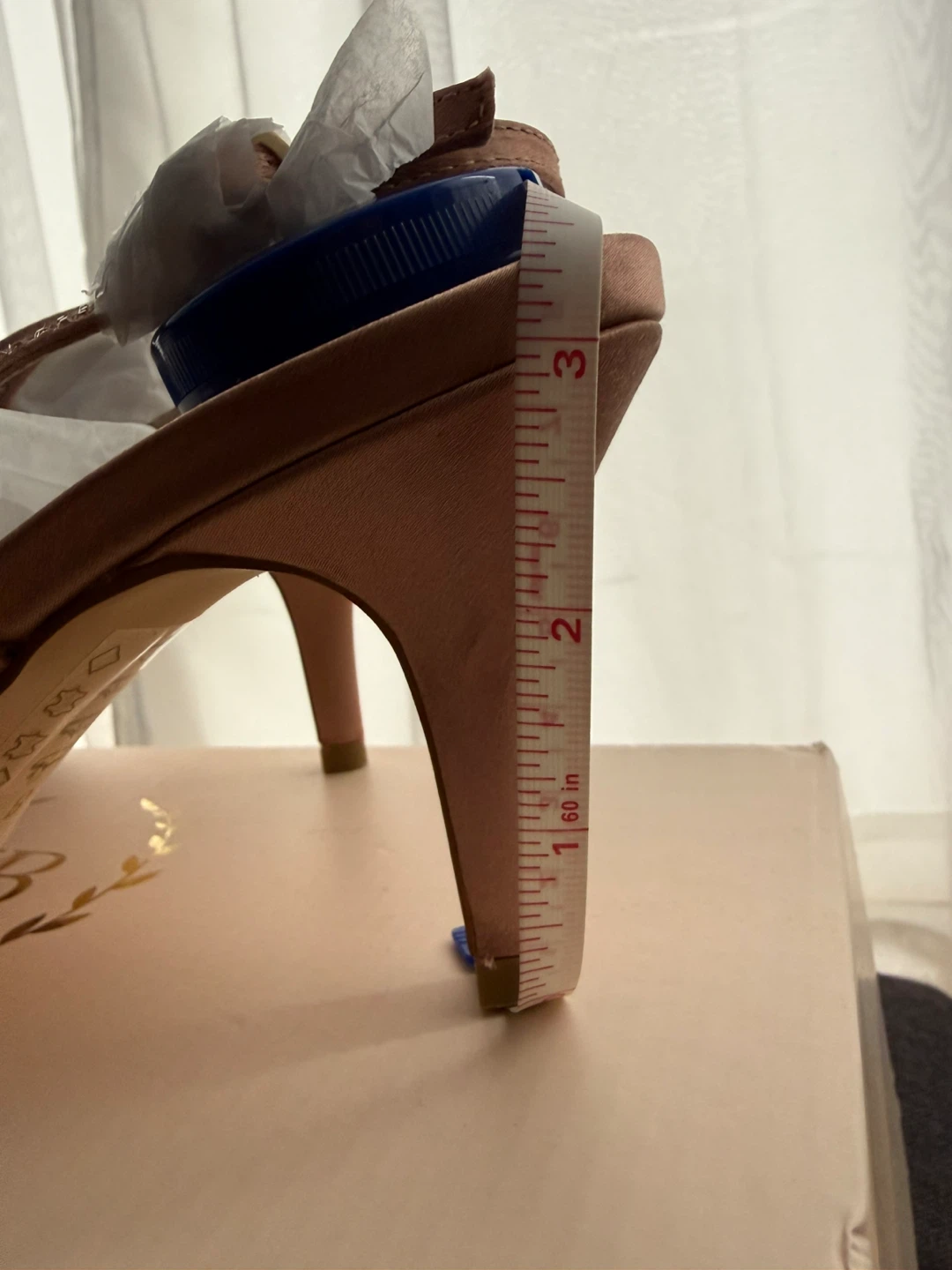 *New* Ladies Blush Heels - Size 8 - photo 5