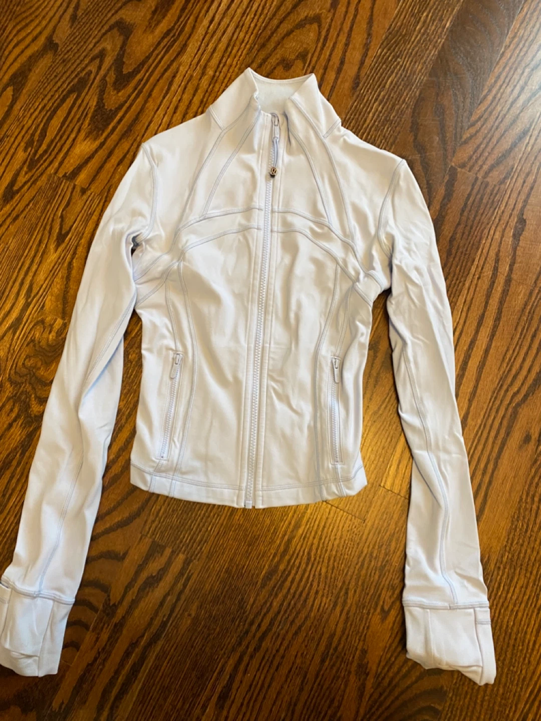 Lululemon Light Blue Zip-Up Jacket