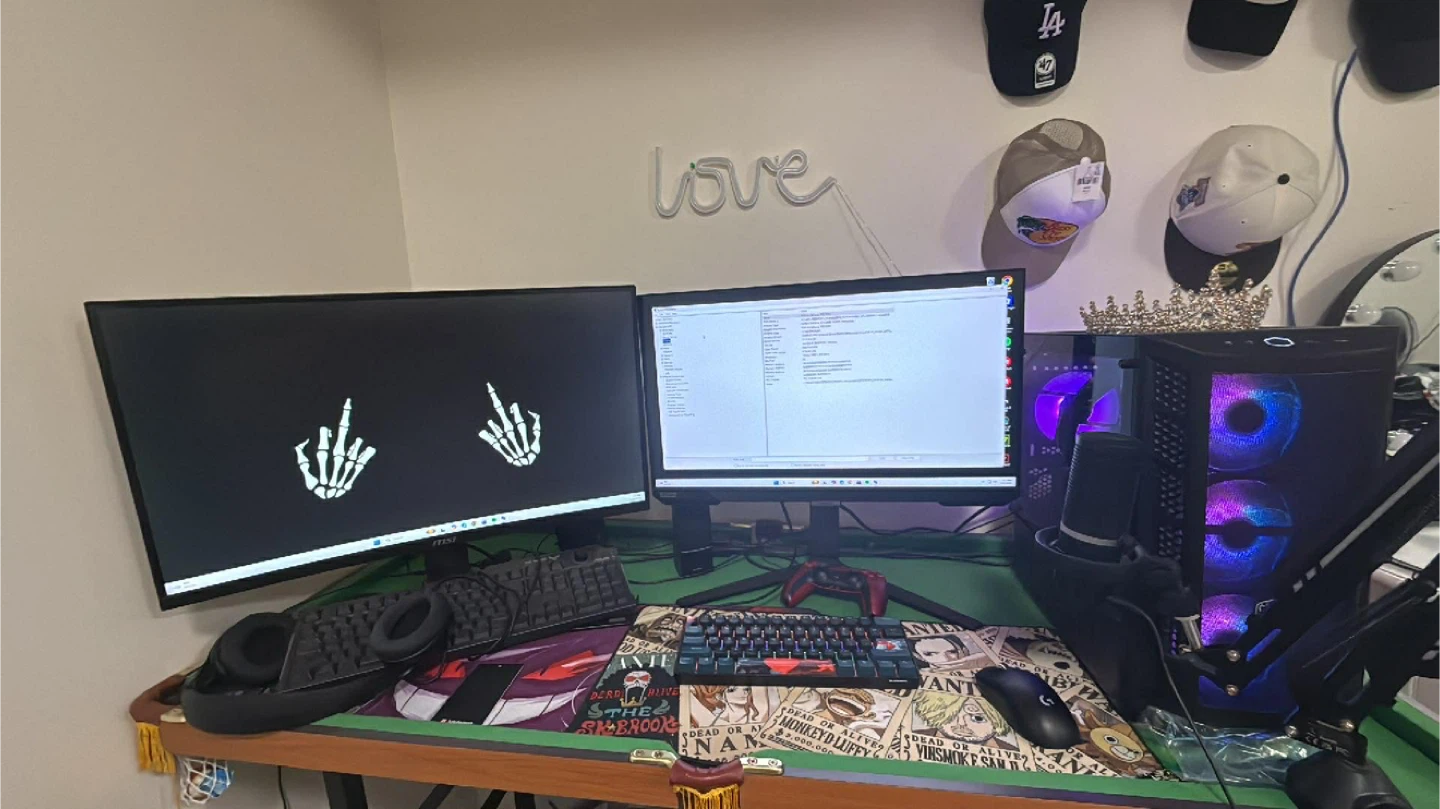 Full gaming set up