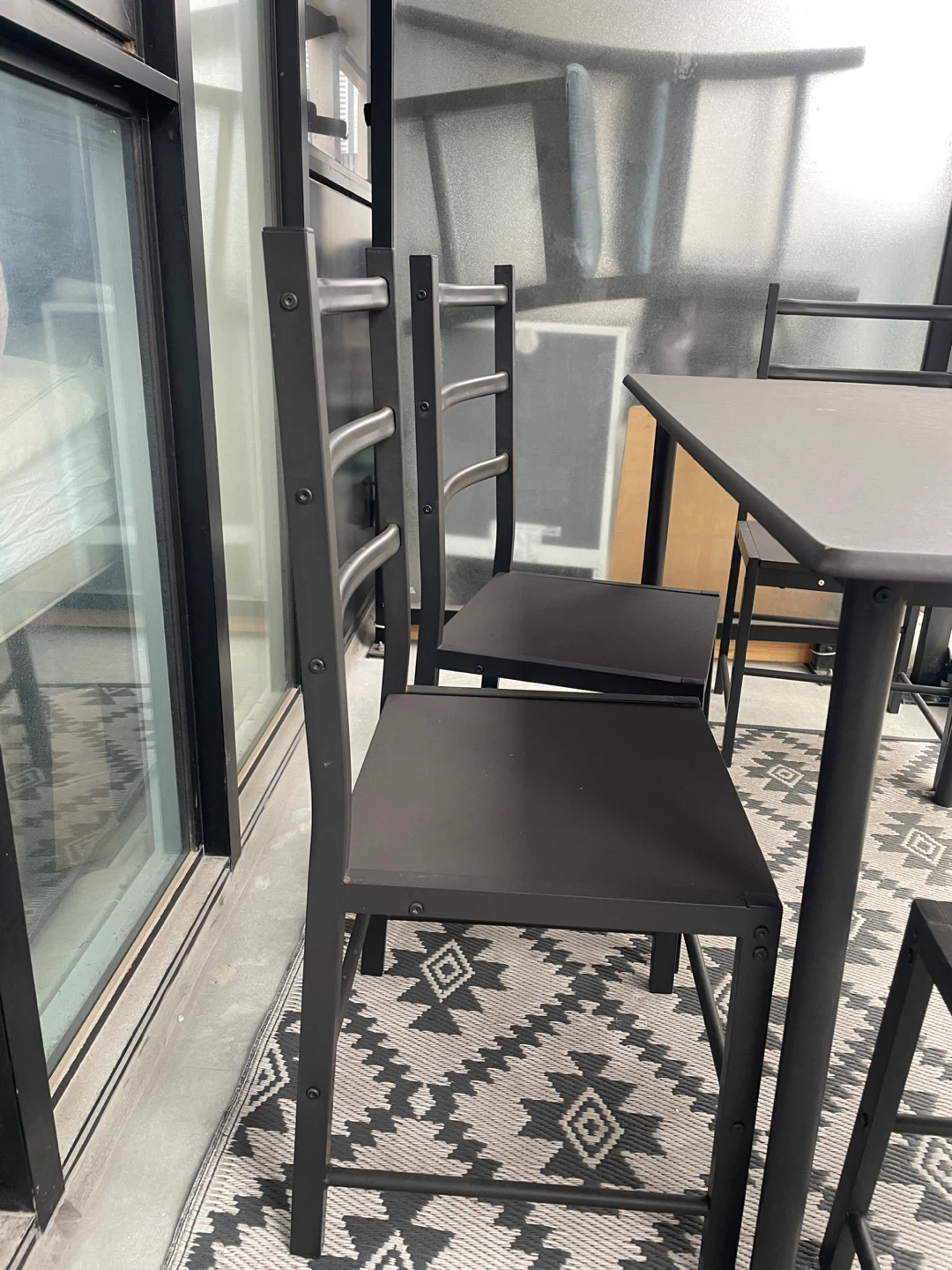 Dining Table Set with Four Chairs - photo 2