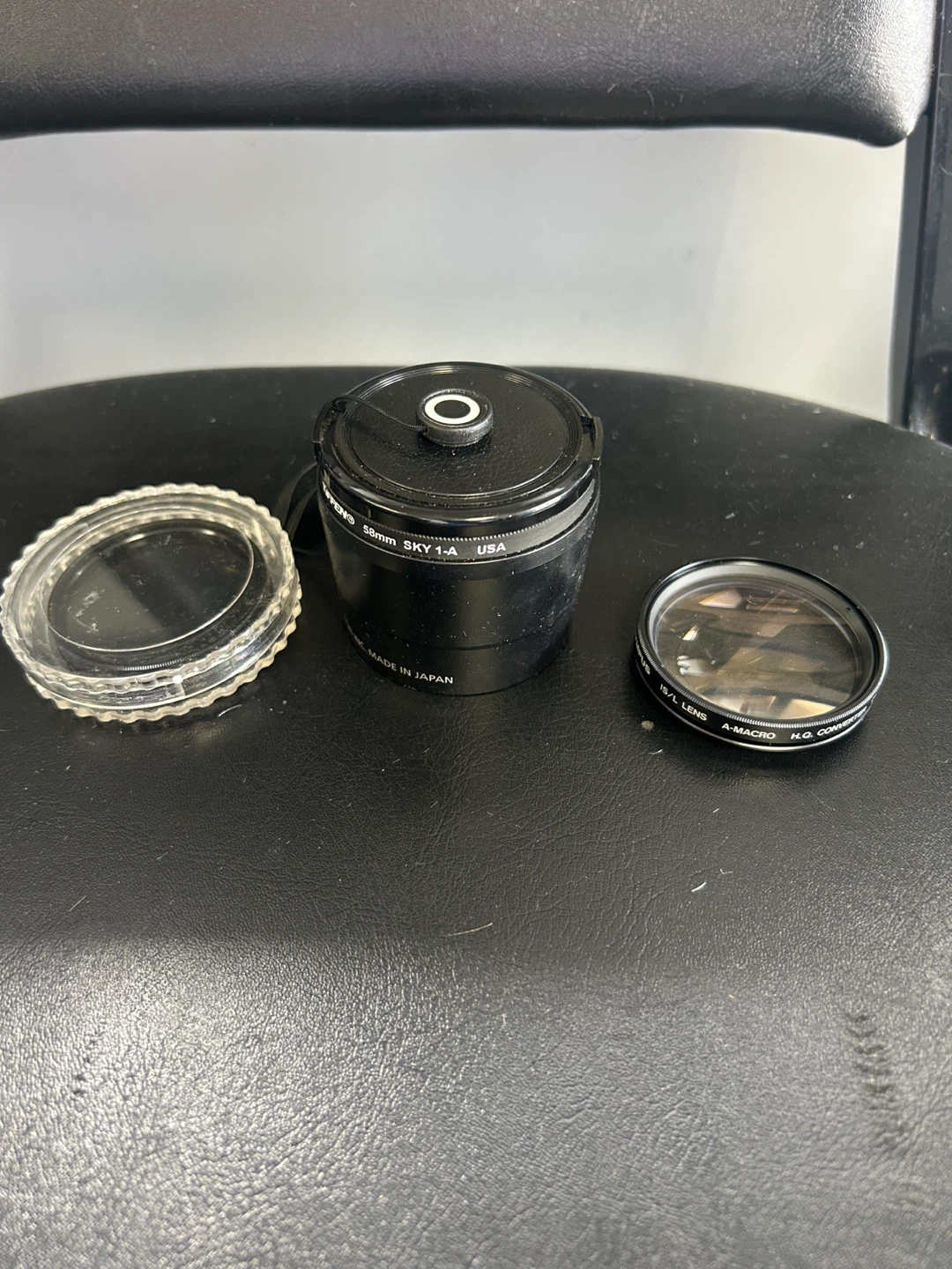 Tiffen 58mm SKY 1-A Camera Lens Filter with Case