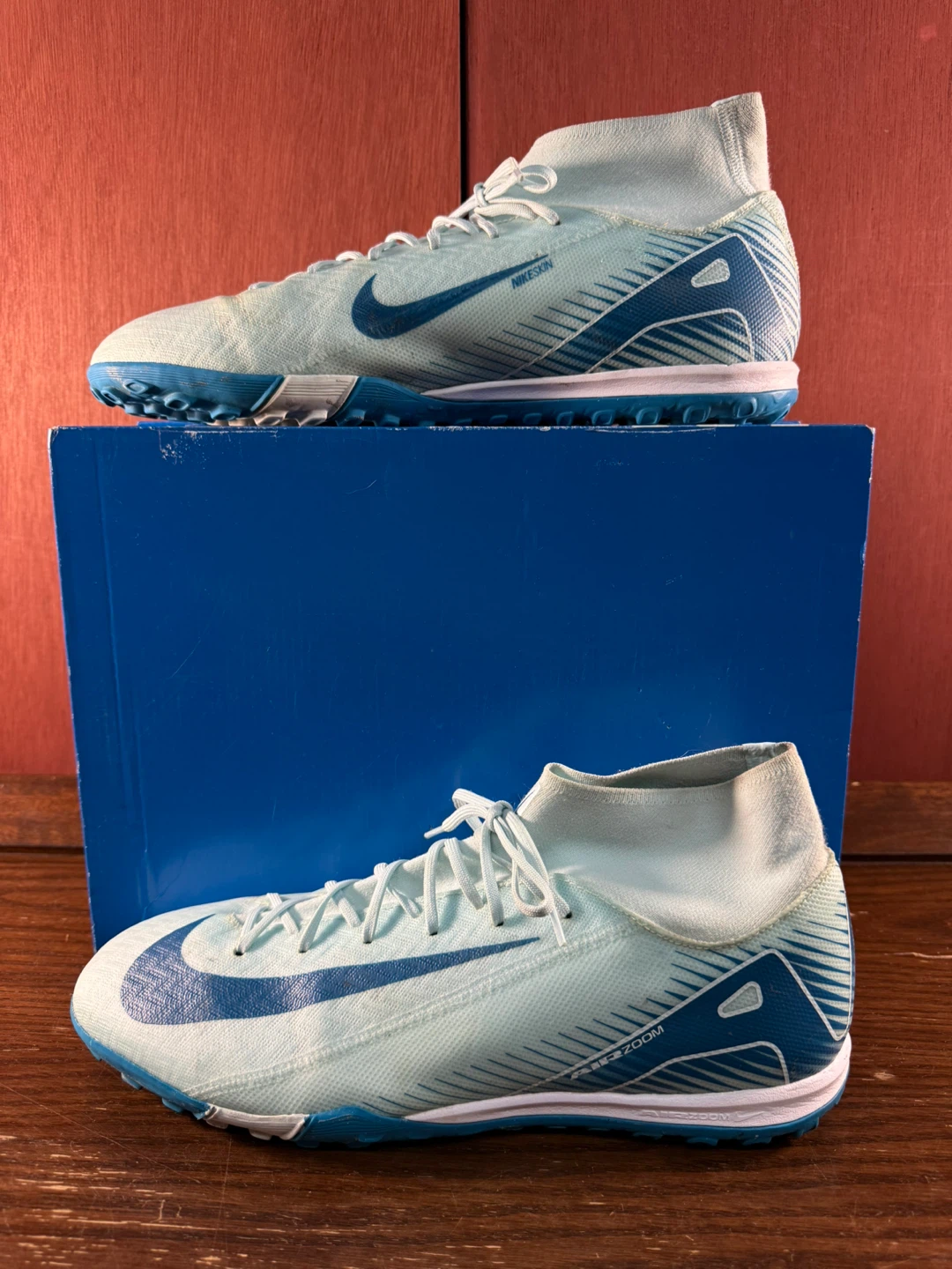 Nike Zoom Mercurial Superfly 10 Soccer Training Shoes Sz US 12