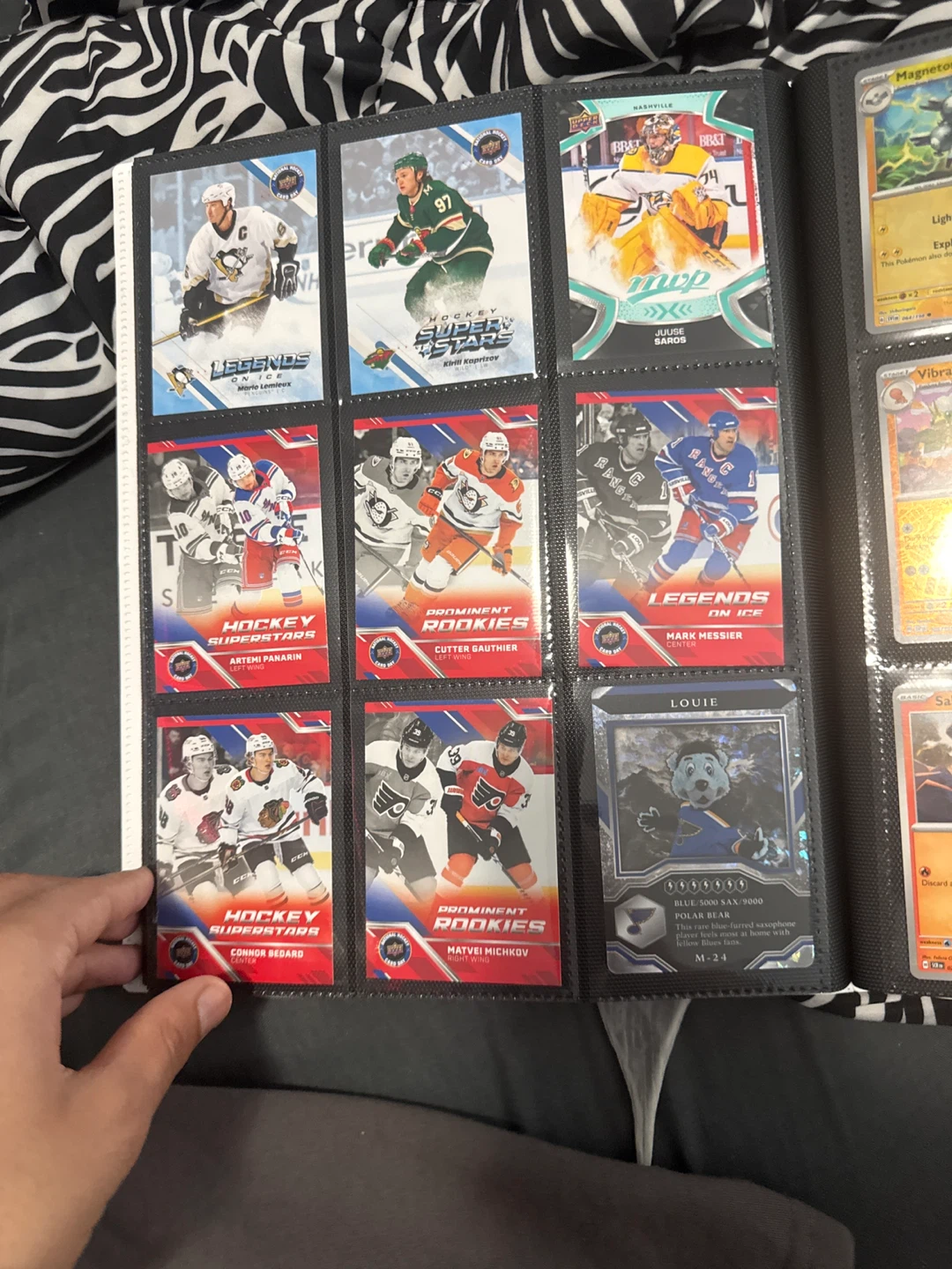 Collection of Pokémon and Hockey Trading Cards - photo 4
