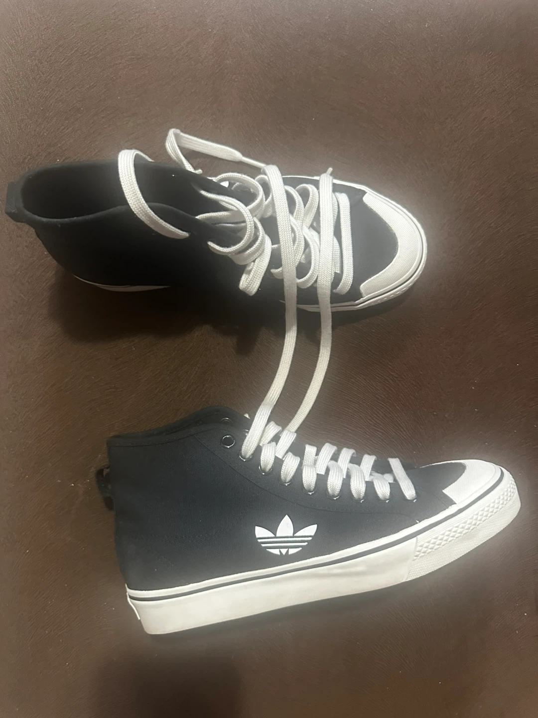 Adidas High-Top Sneakers Male
