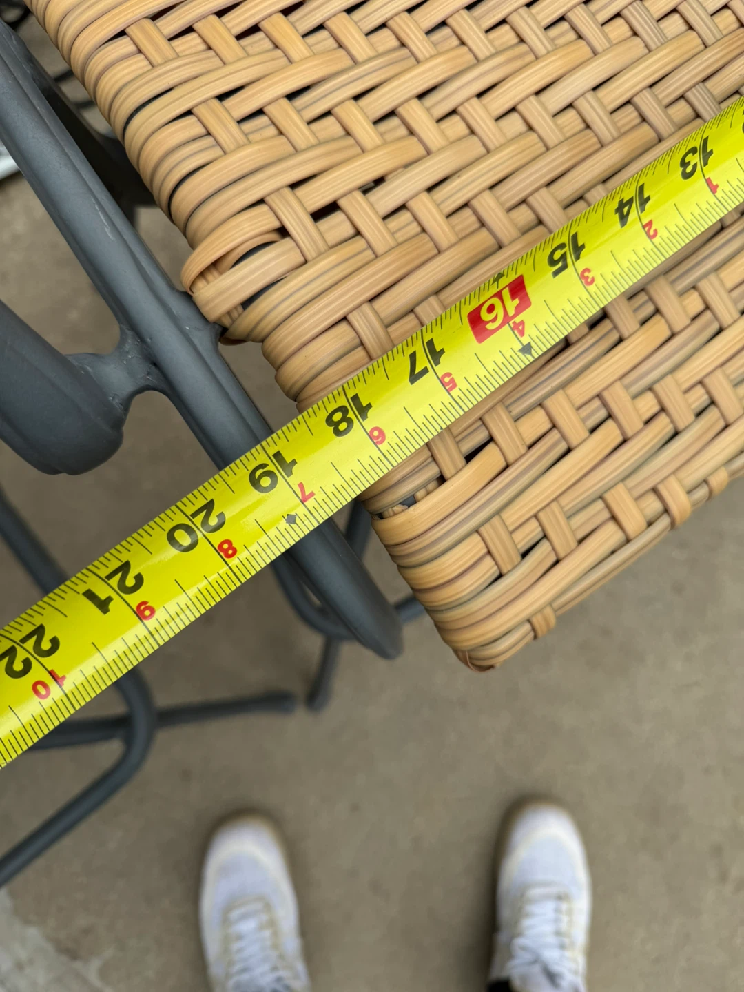 Wicker Swivel Bar Stools (Set of 2) - photo 4