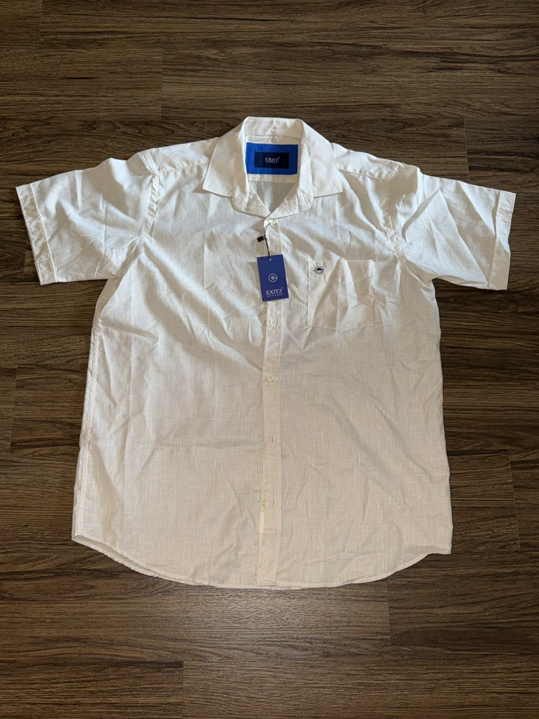 EXITZ Casual & Sport Short Sleeve Shirt Size L