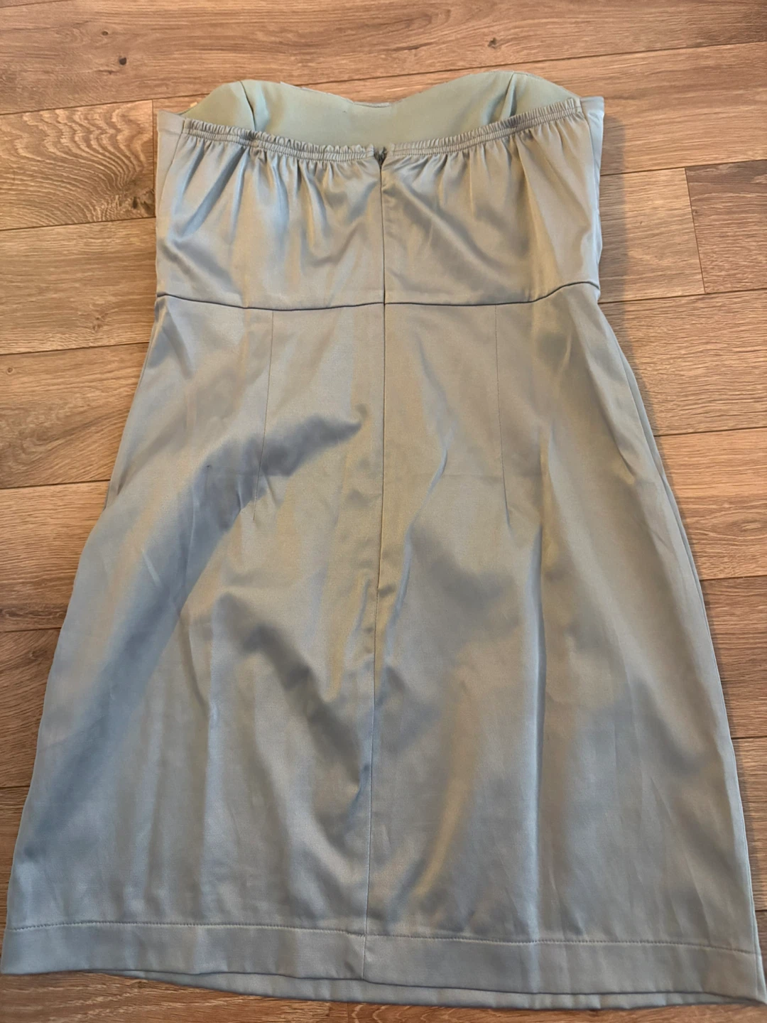 Strapless Silver Dress - photo 2