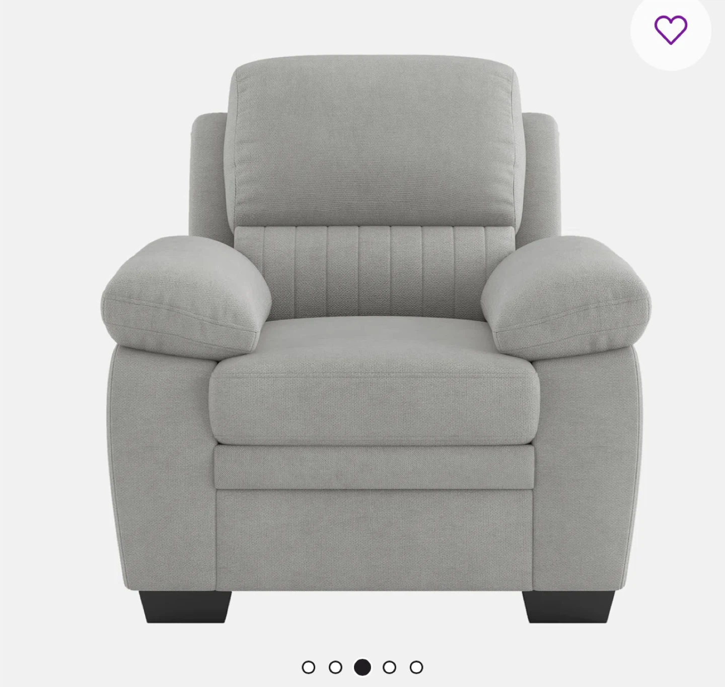 $150 | Comfortable Grey Armchair (Original $450)