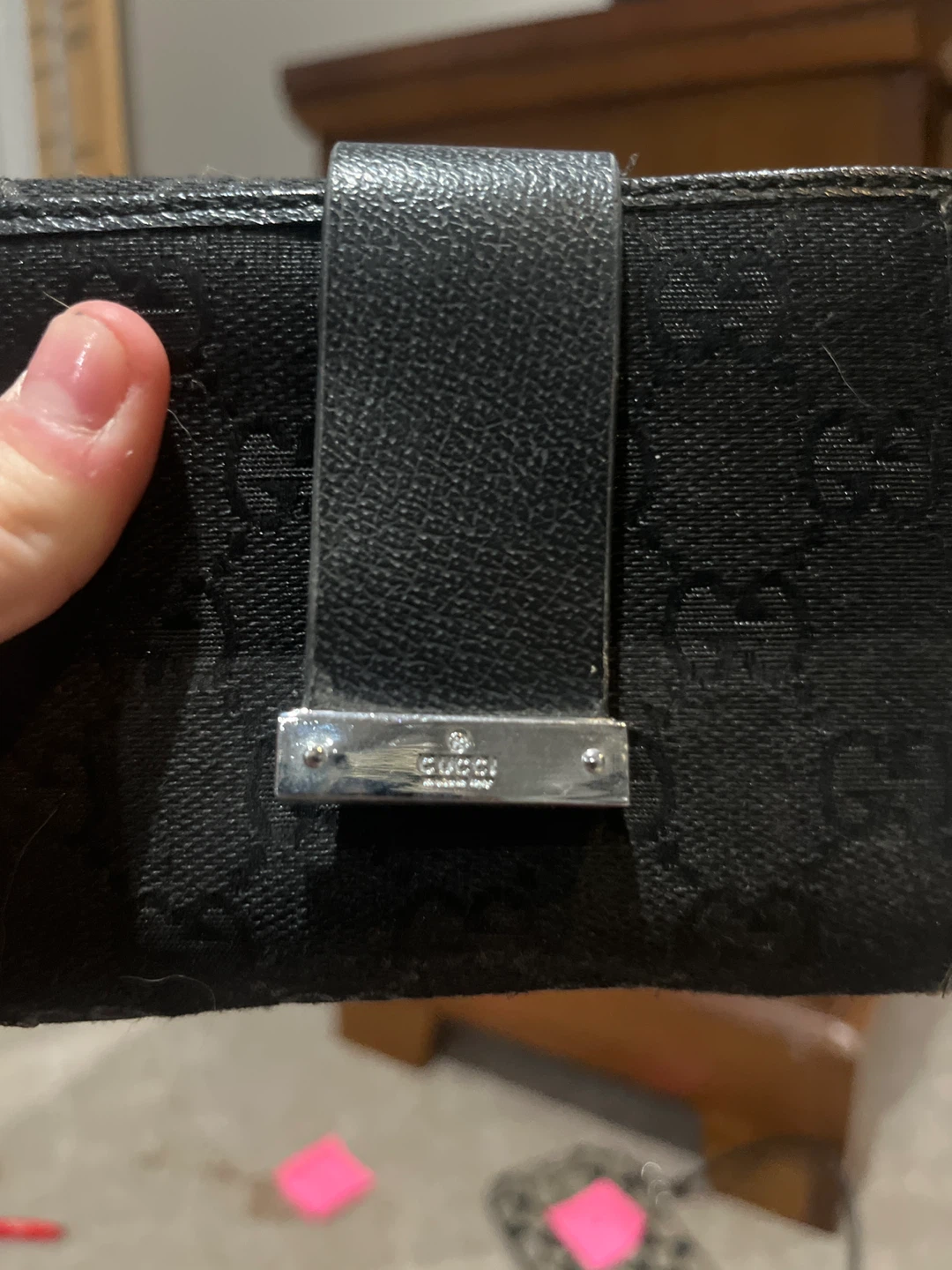 Black Gucci Bifold Wallet - photo 2