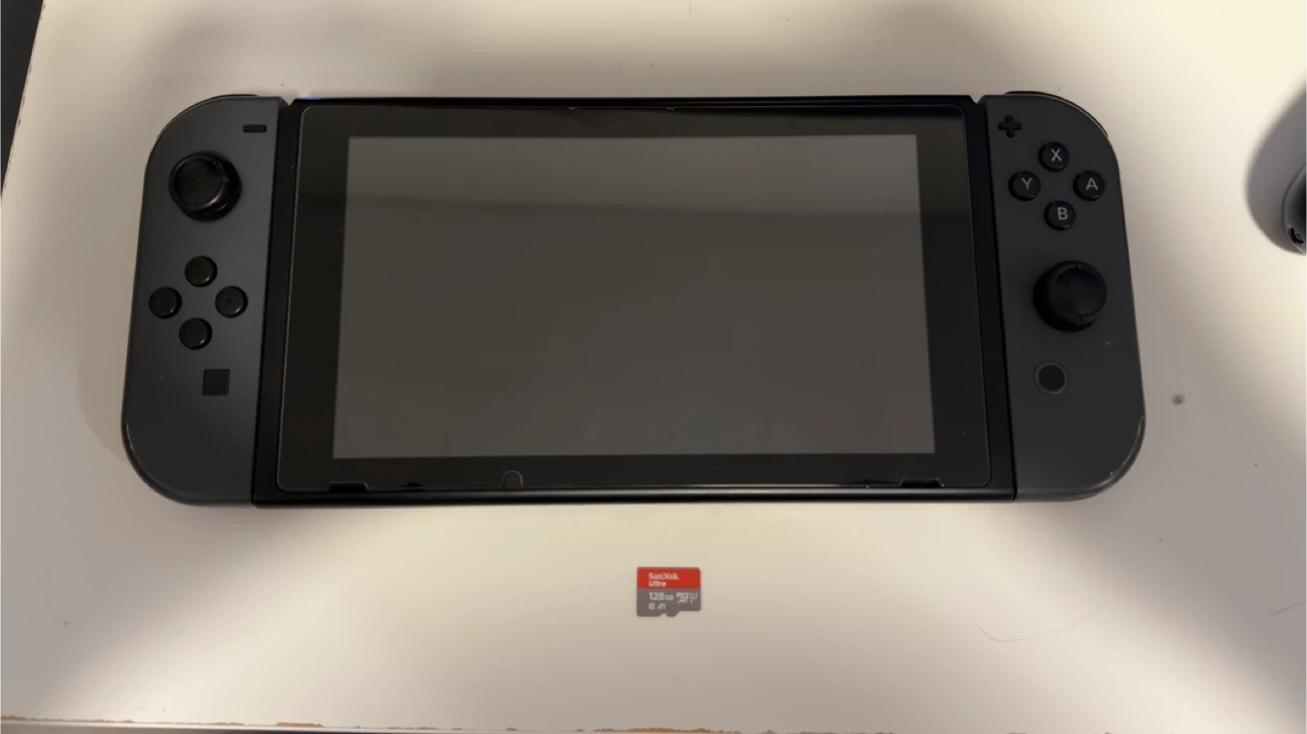 Nintendo Switch Console with 128GB microSD Card