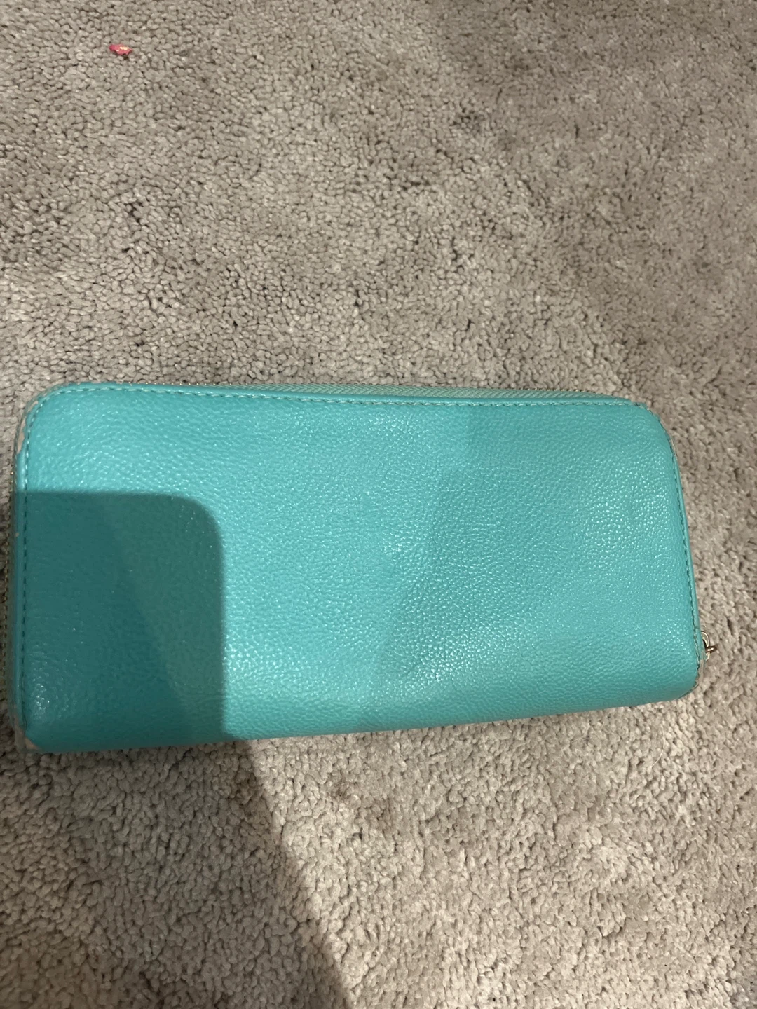 Kate Spade Teal Zip Around Wallet
