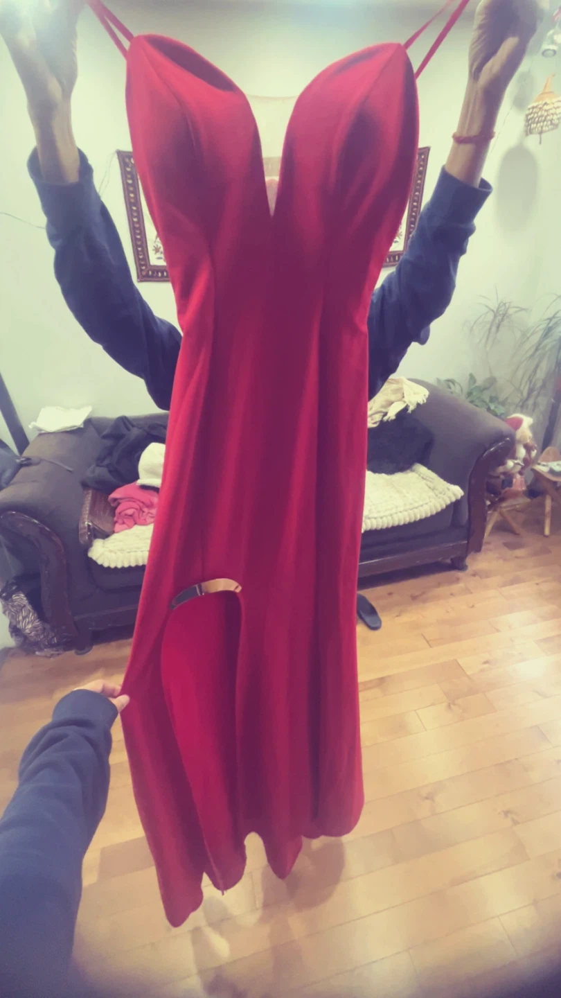 Women's Red Prom Dress