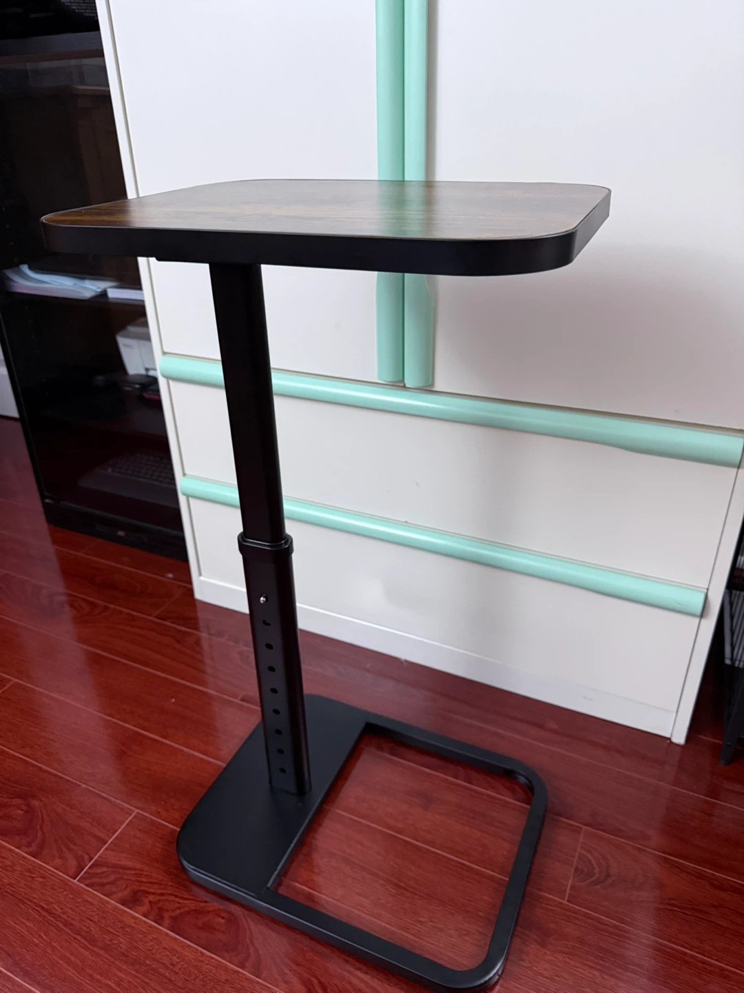 Adjustable Height Side Table
