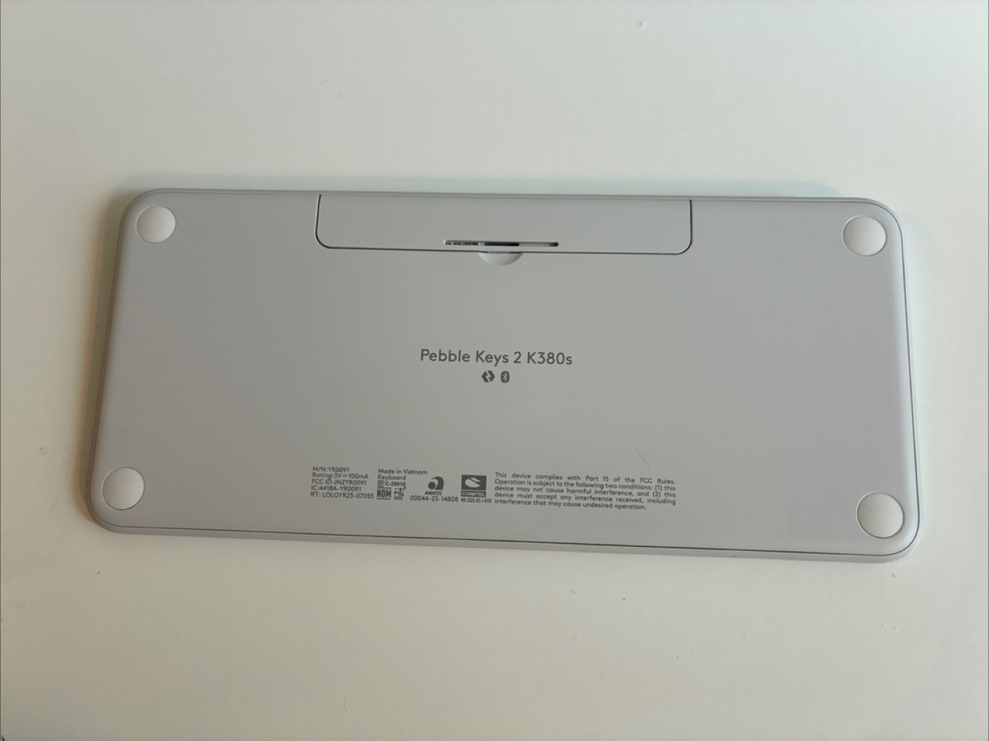 Logitech Pebble Keys 2 keyboard - photo 2
