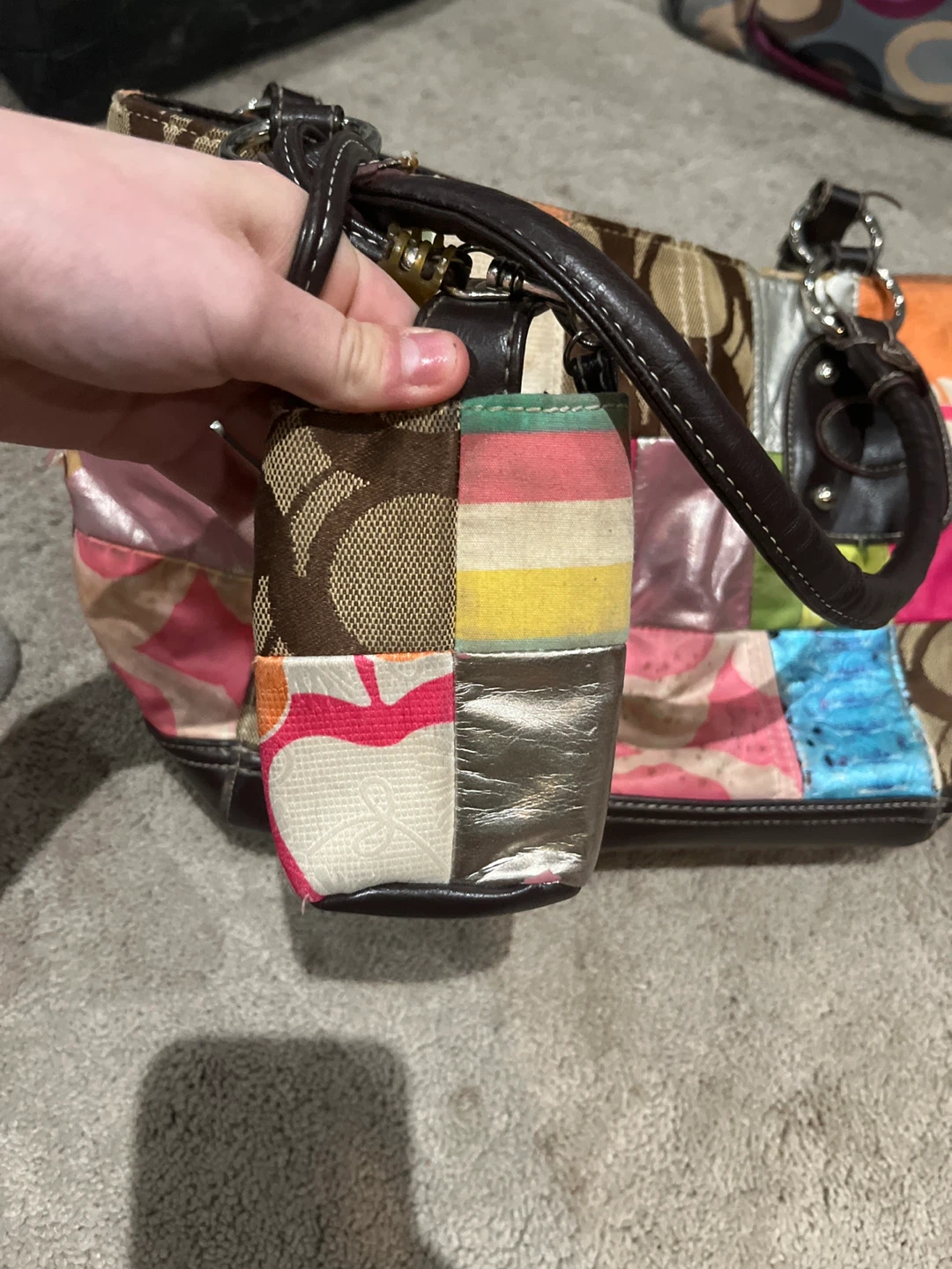 Coach Patchwork Shoulder Bag - photo 2