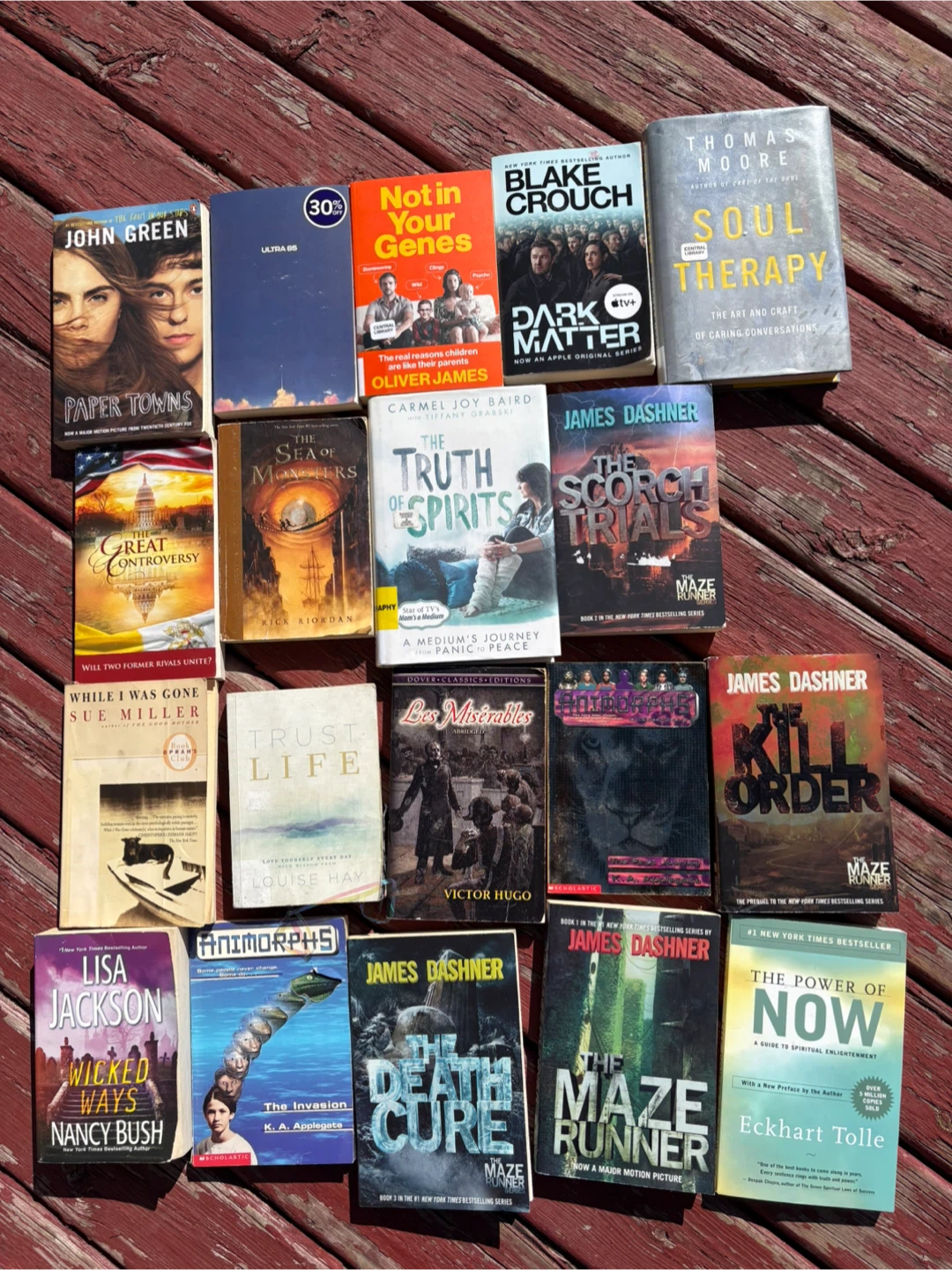 Assorted Paperback books