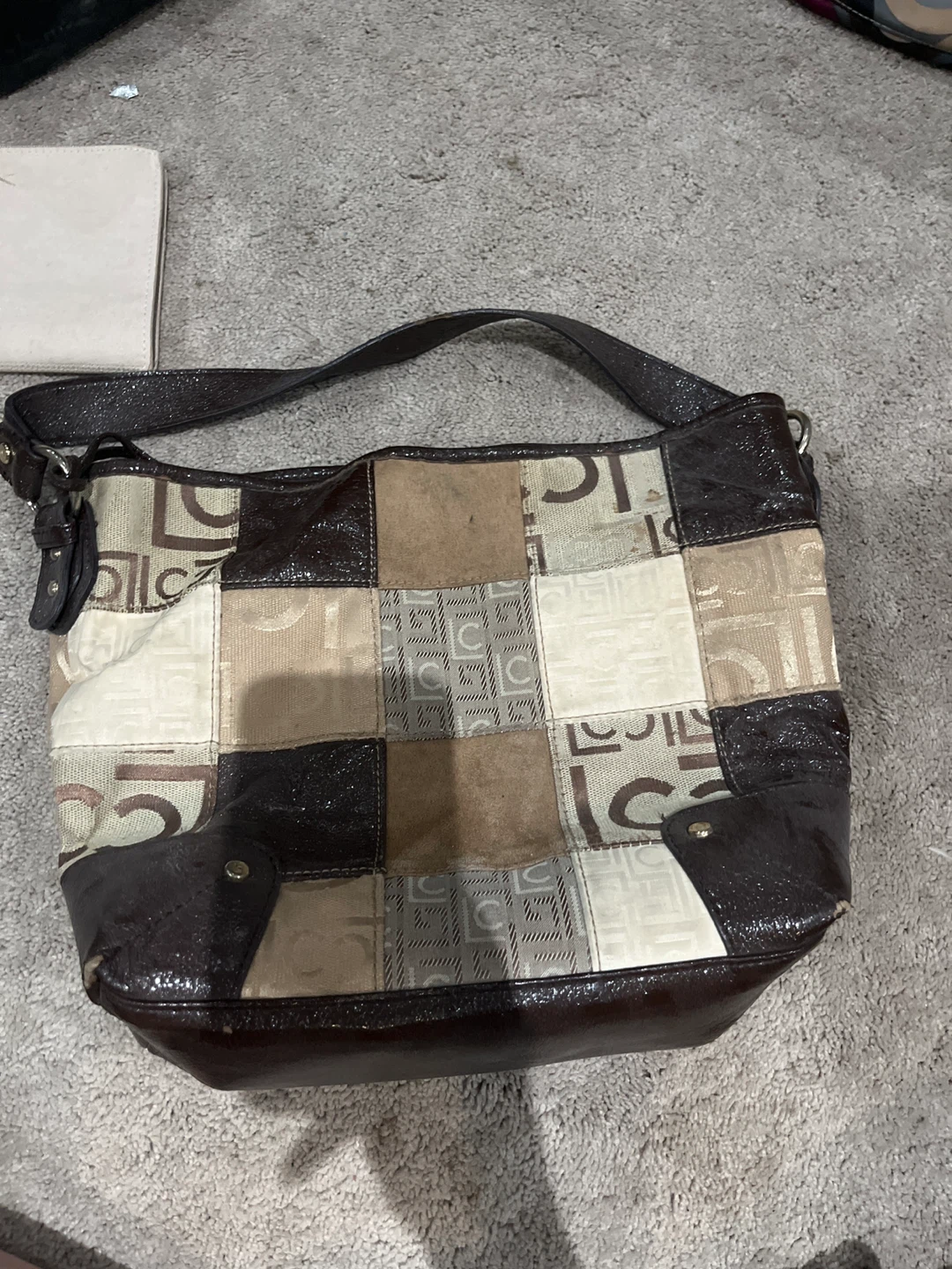 Liz Claiborne Patchwork Hobo Bag - photo 2