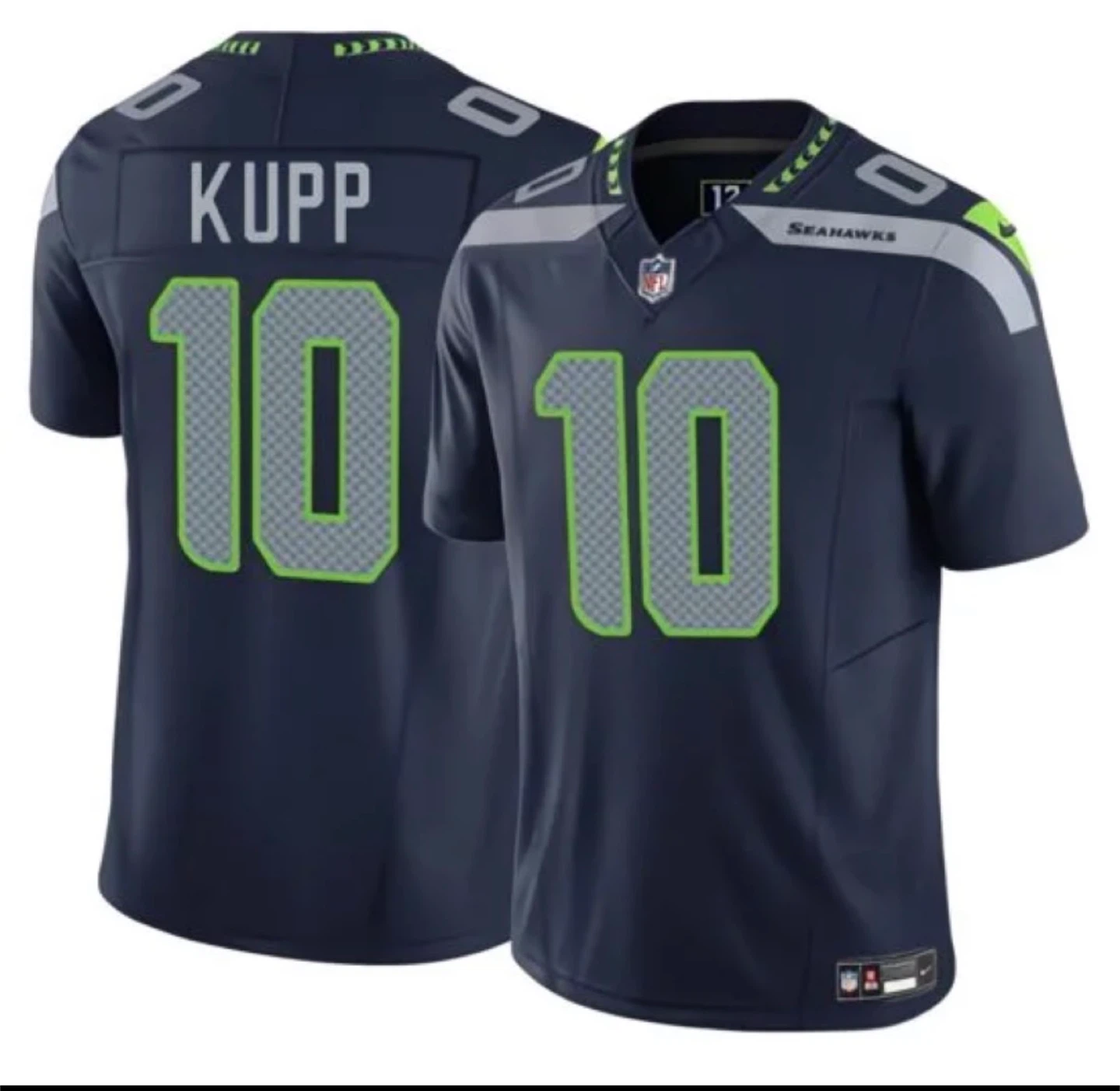 Seattle Seahawks #10 Kupp Jersey