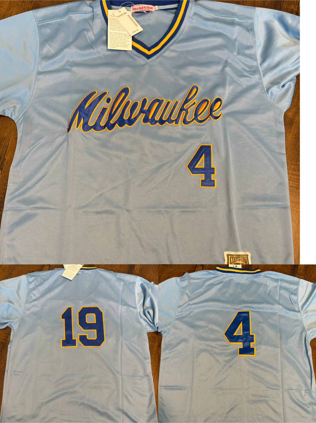 Milwaukee Brewers Jersey #4 - photo 2