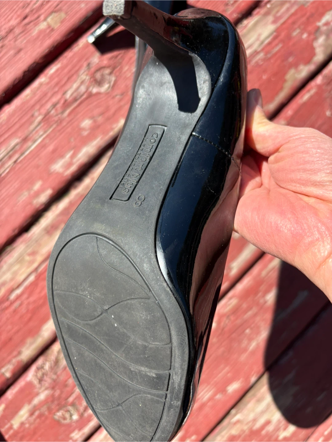 Comfort Plus by Predictions Black Heels Size 8 - photo 4
