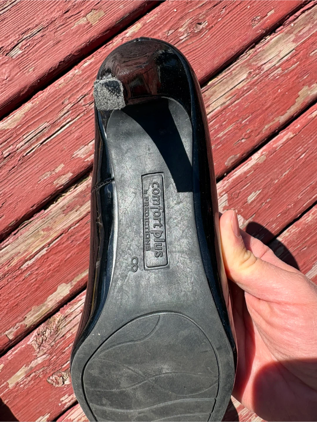 Comfort Plus by Predictions Black Heels Size 8 - photo 5