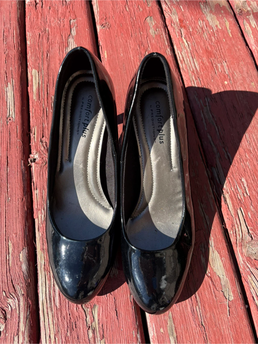 Comfort Plus by Predictions Black Heels Size 8 - photo 2