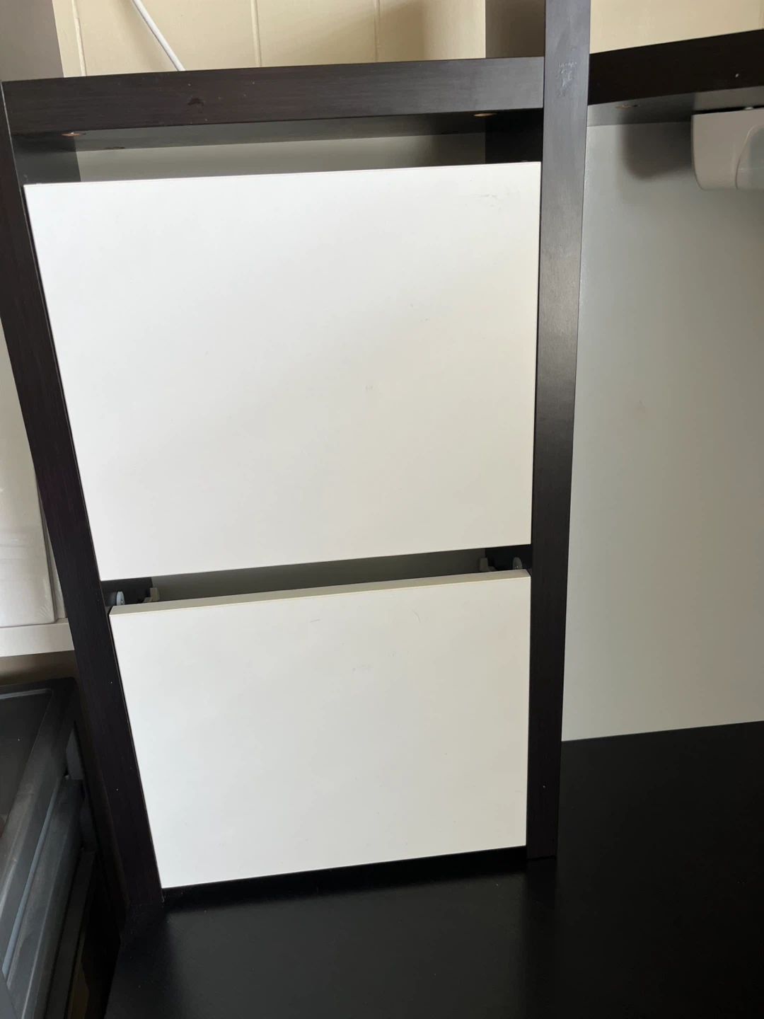 Corner Desk with Shelves and Built-in Light - photo 2