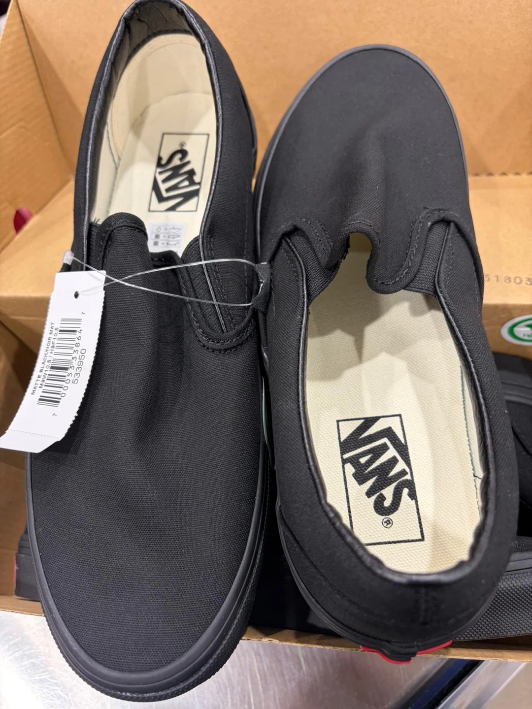 Vans Black Classic Slip-On