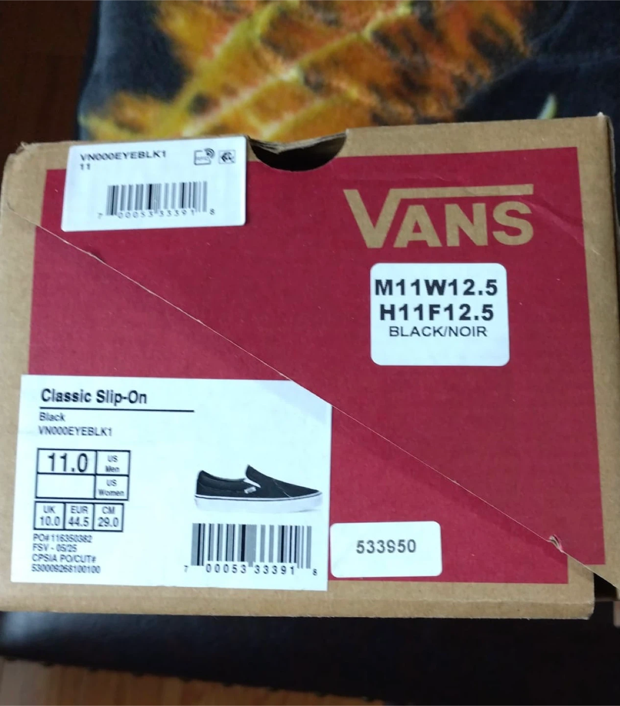 Vans Black Classic Slip-On - photo 3