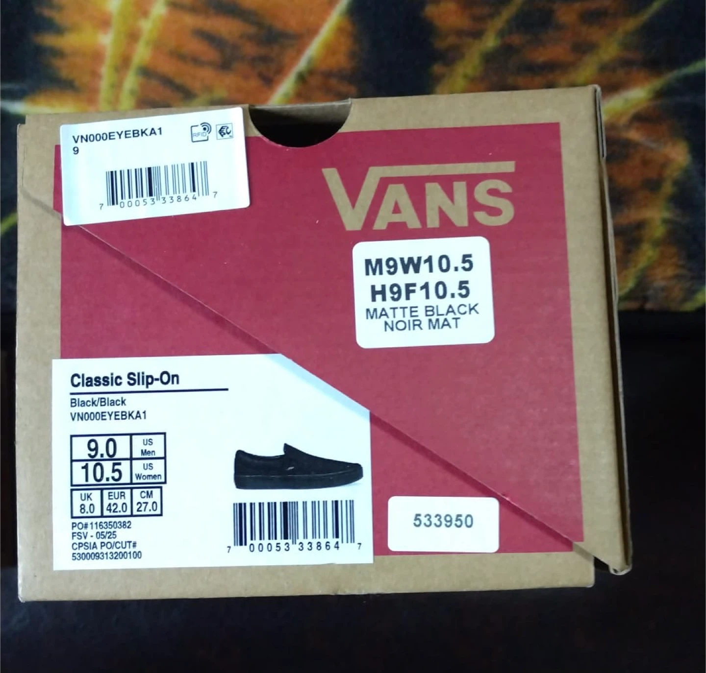 Vans Black Classic Slip-On - photo 5