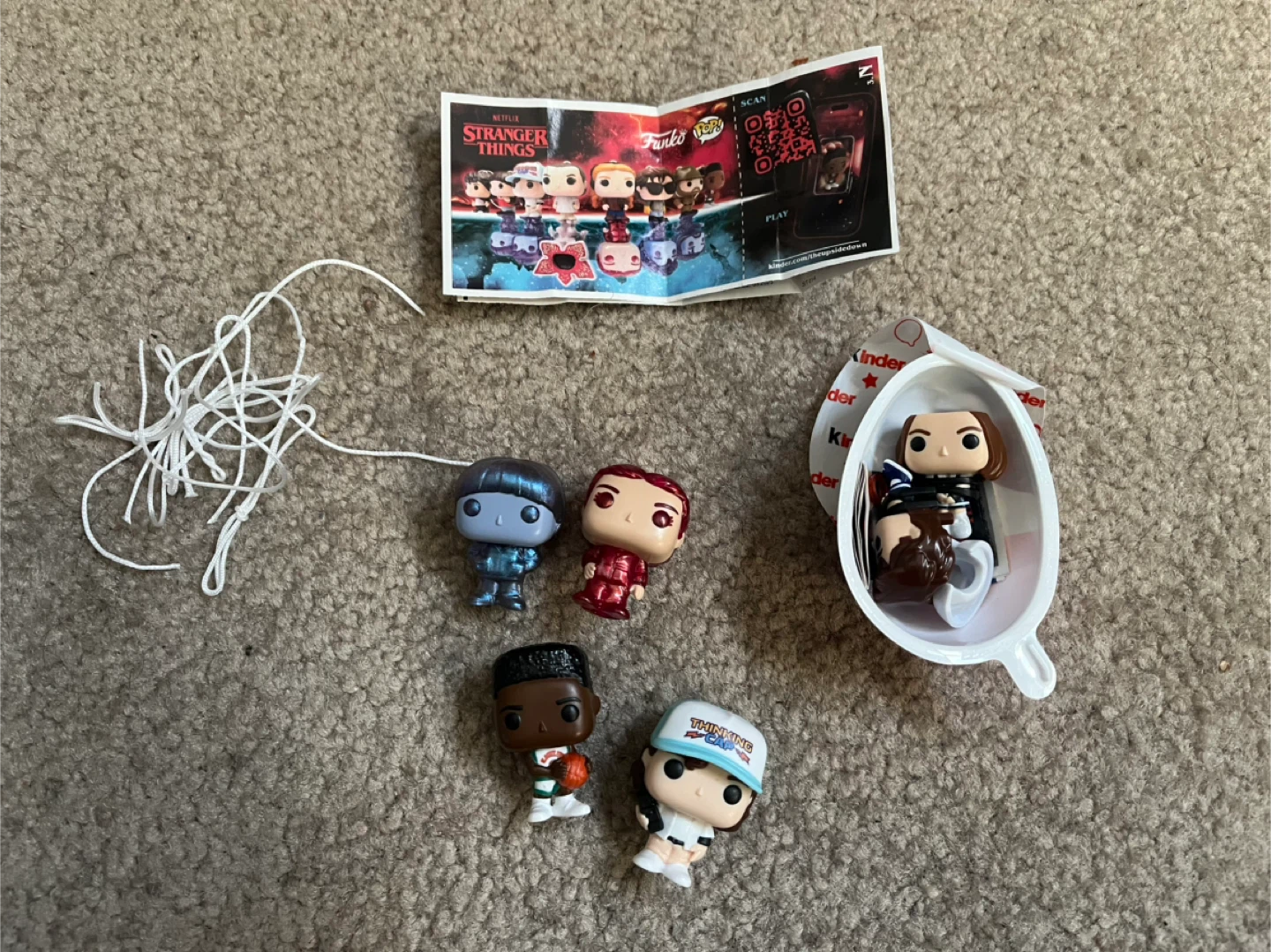 Kinder Surprise Funko Pop Stranger Things Figures