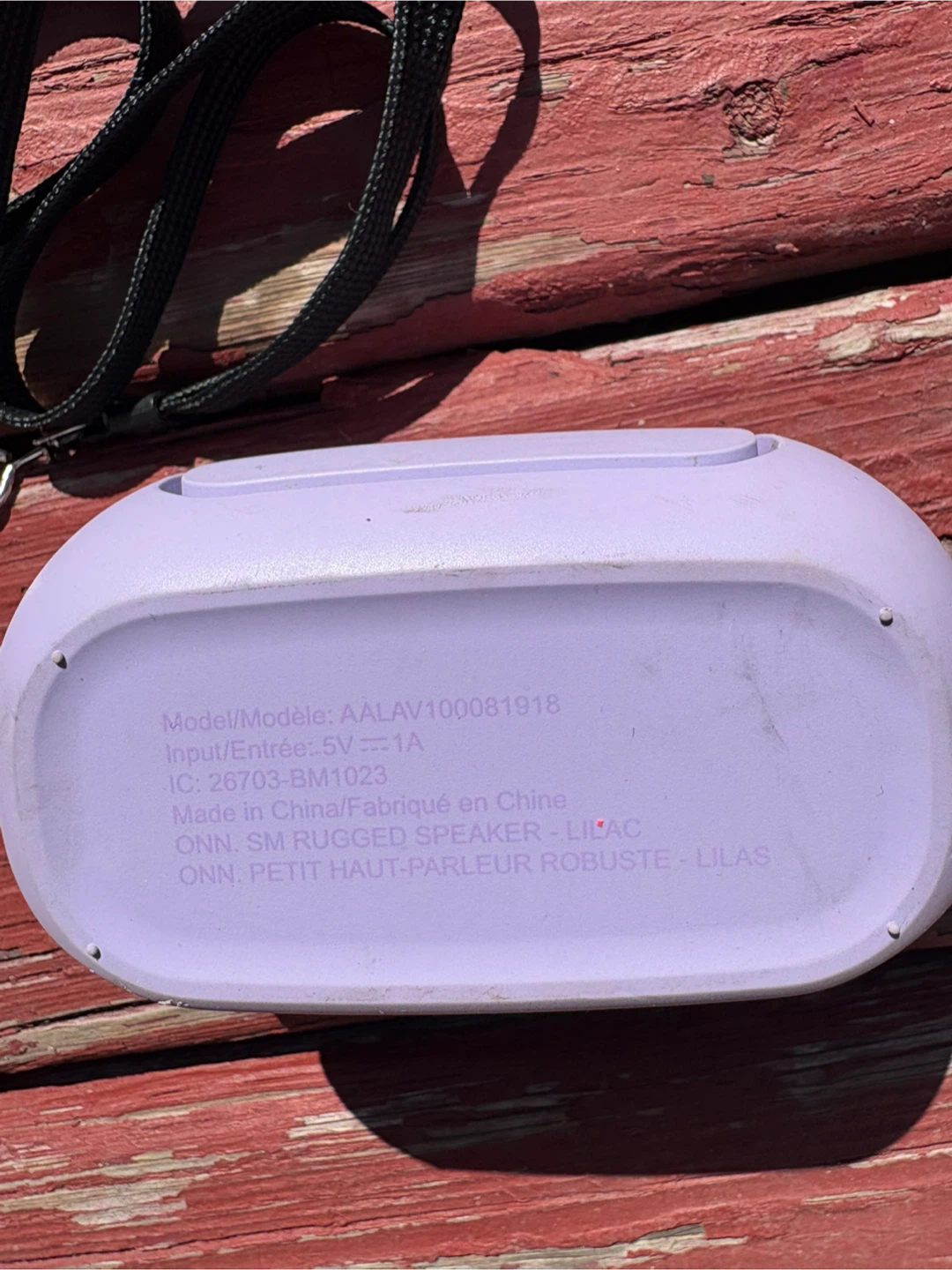 ONN SM Rugged Speaker - Lilac - photo 3