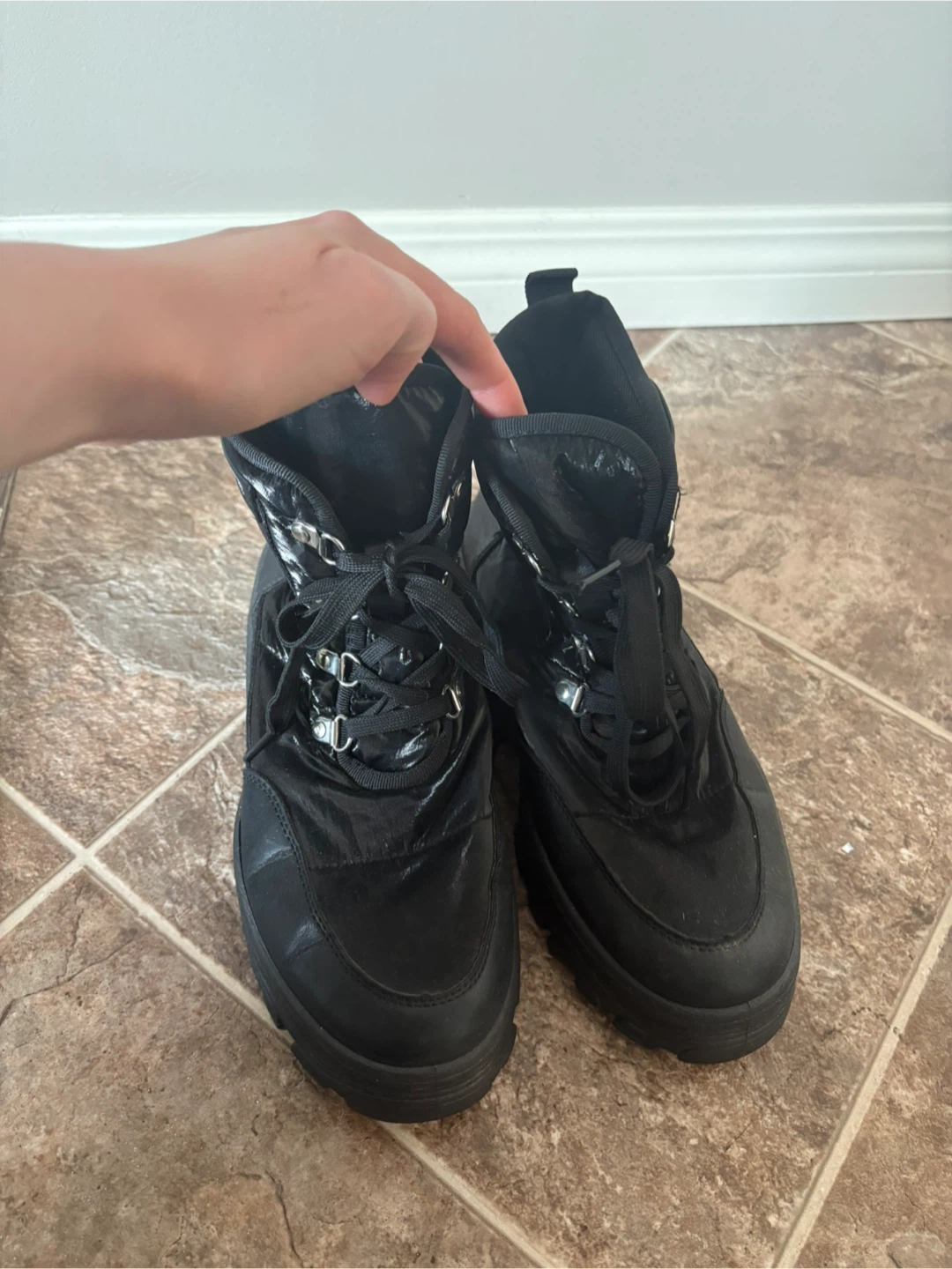 Bebe Black Winter Boots - photo 2