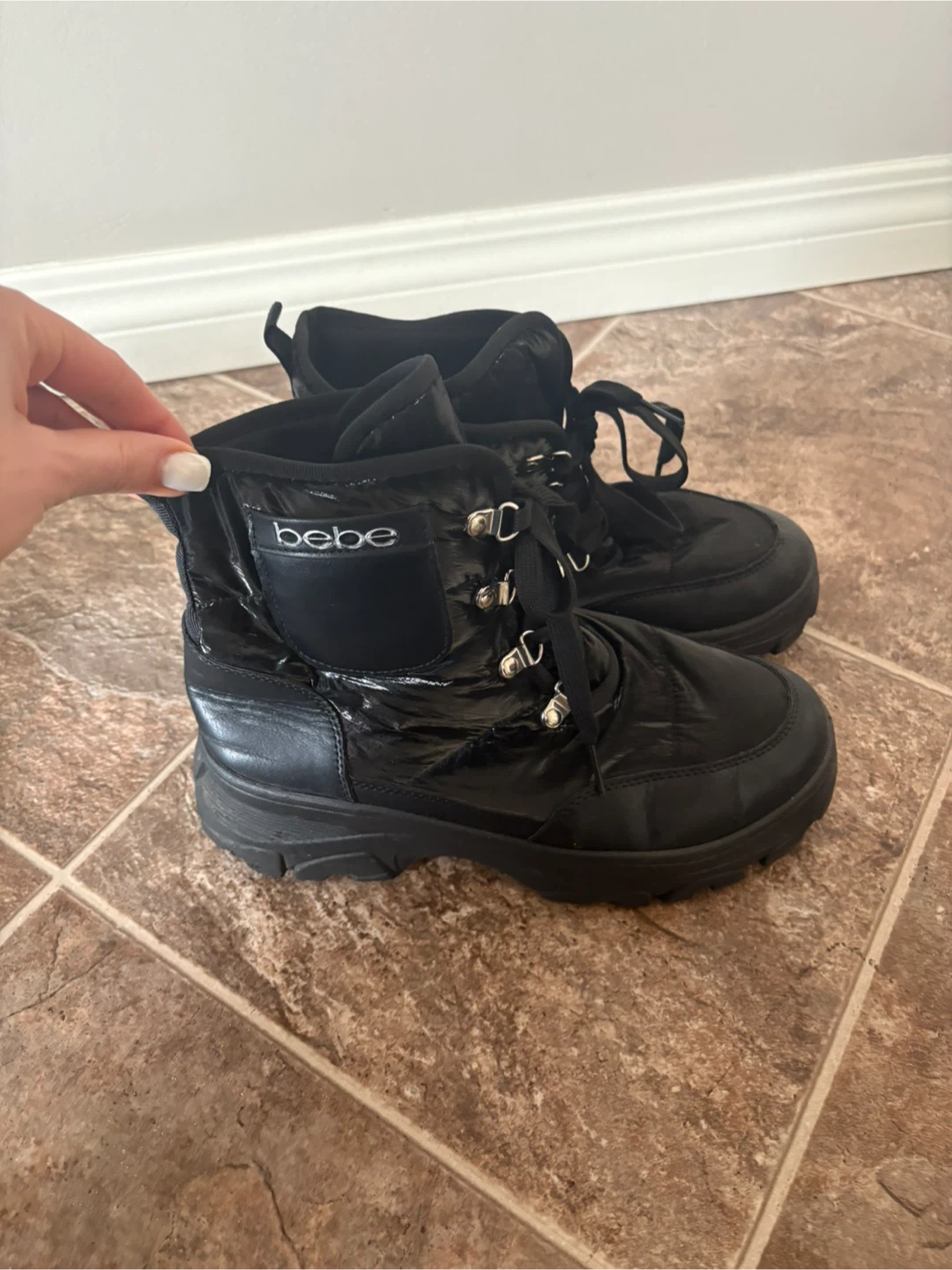 Bebe Black Winter Boots - photo 3