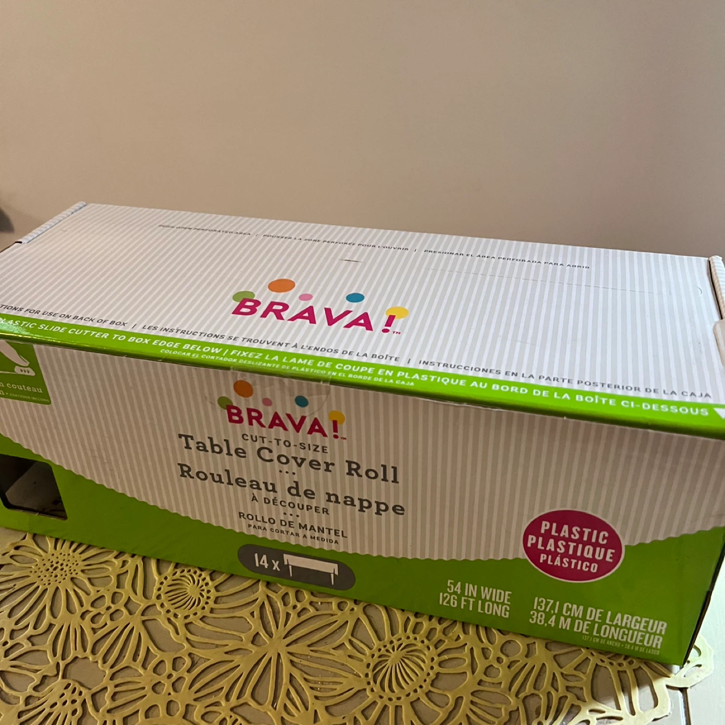 Brava! Cut-to-Size Table Cover Roll - photo 2