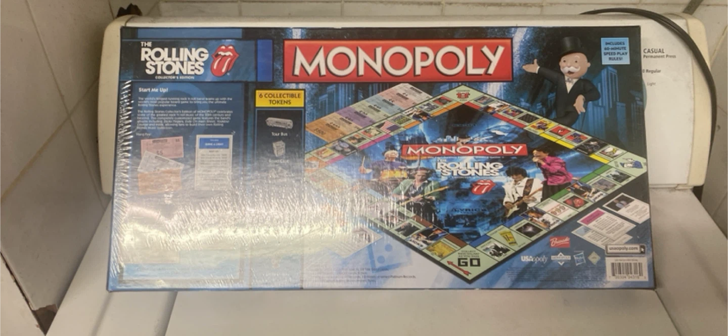 Monopoly The Rolling Stones Collector's Edition Board Game - photo 2