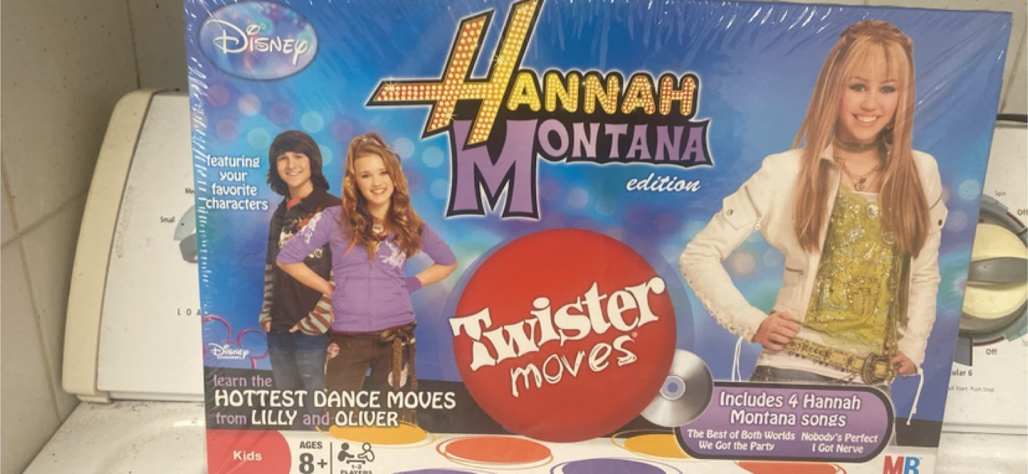 Hannah Montana Edition Twister Moves Game
