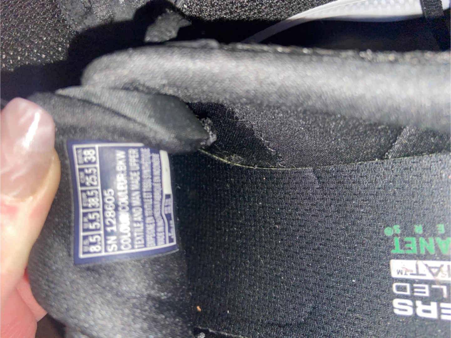 Skechers Black Running Shoes - Size 8.5 - photo 4