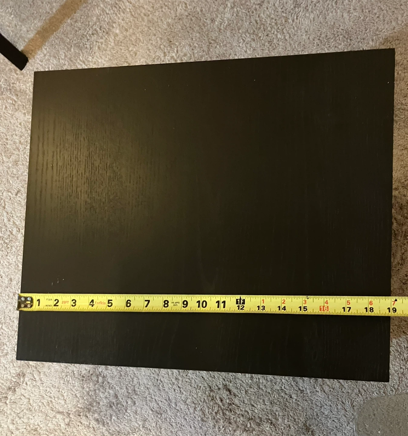 Black 2-Drawer side table - photo 5