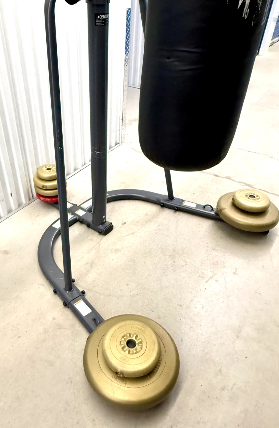 Century Heavy Bag Stand with TapouT Punching Bag - photo 4