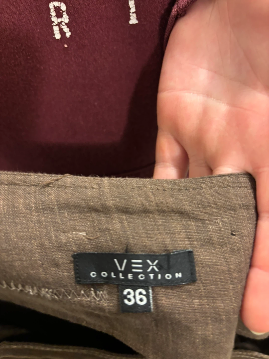 Vex Collection Skirt Size 36 Brown - photo 3