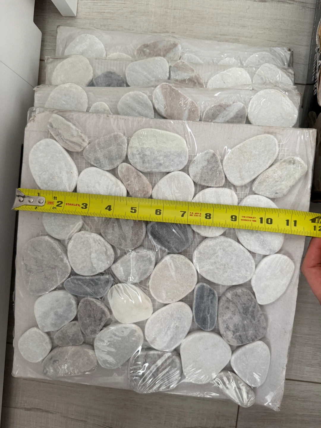 Pebble Tile Mosaic - Natural Stone - 12x12 Inch - photo 3