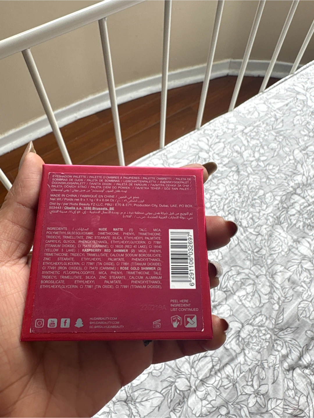 HUDA BEAUTY Ruby Obsessions Eyeshadow Palette - photo 5