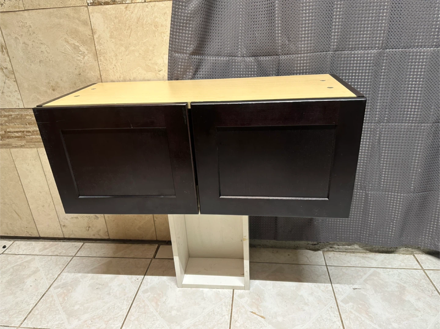 Modern Wall Cabinet with Doors W30 H12– Great Condition
